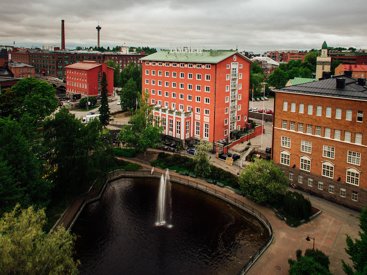 Radisson Blu Grand Hotel Tammer Tampere Exterior foto